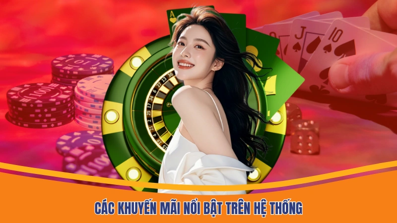 Các khuyến mãi nổi bật trên hệ thống Các khuyến mãi nổi bật trên hệ thống