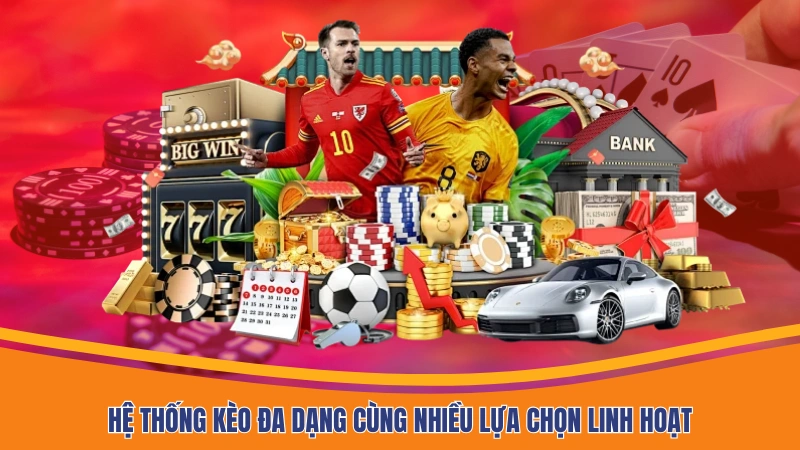 Hệ thống kèo đa dạng cùng nhiều lựa chọn linh hoạt Hệ thống kèo đa dạng cùng nhiều lựa chọn linh hoạt